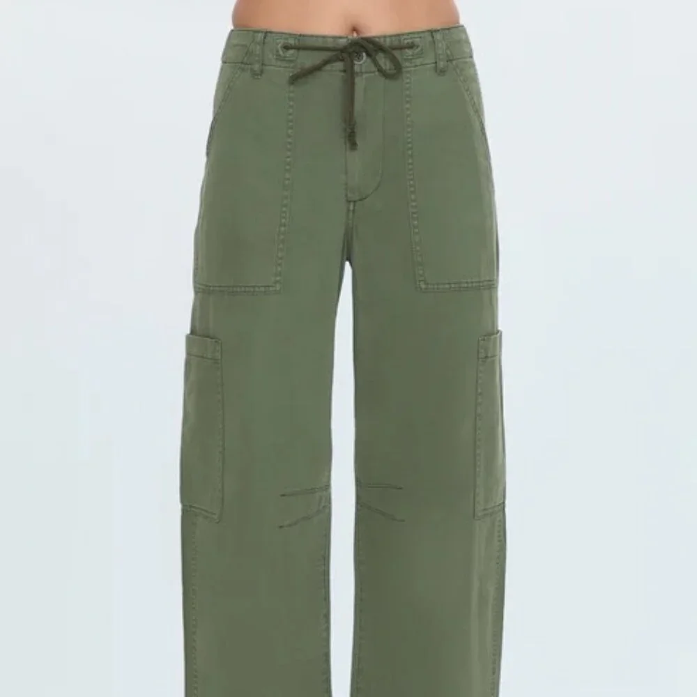 NEW Pistola Sabrina Curved Utility Pants - Meadow Green - Picture 2 of 11